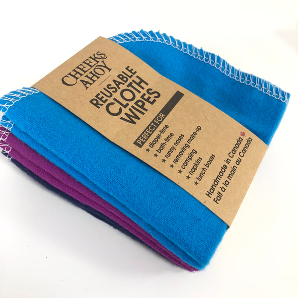 Cheeks Ahoy Cloth Wipes 10 pack