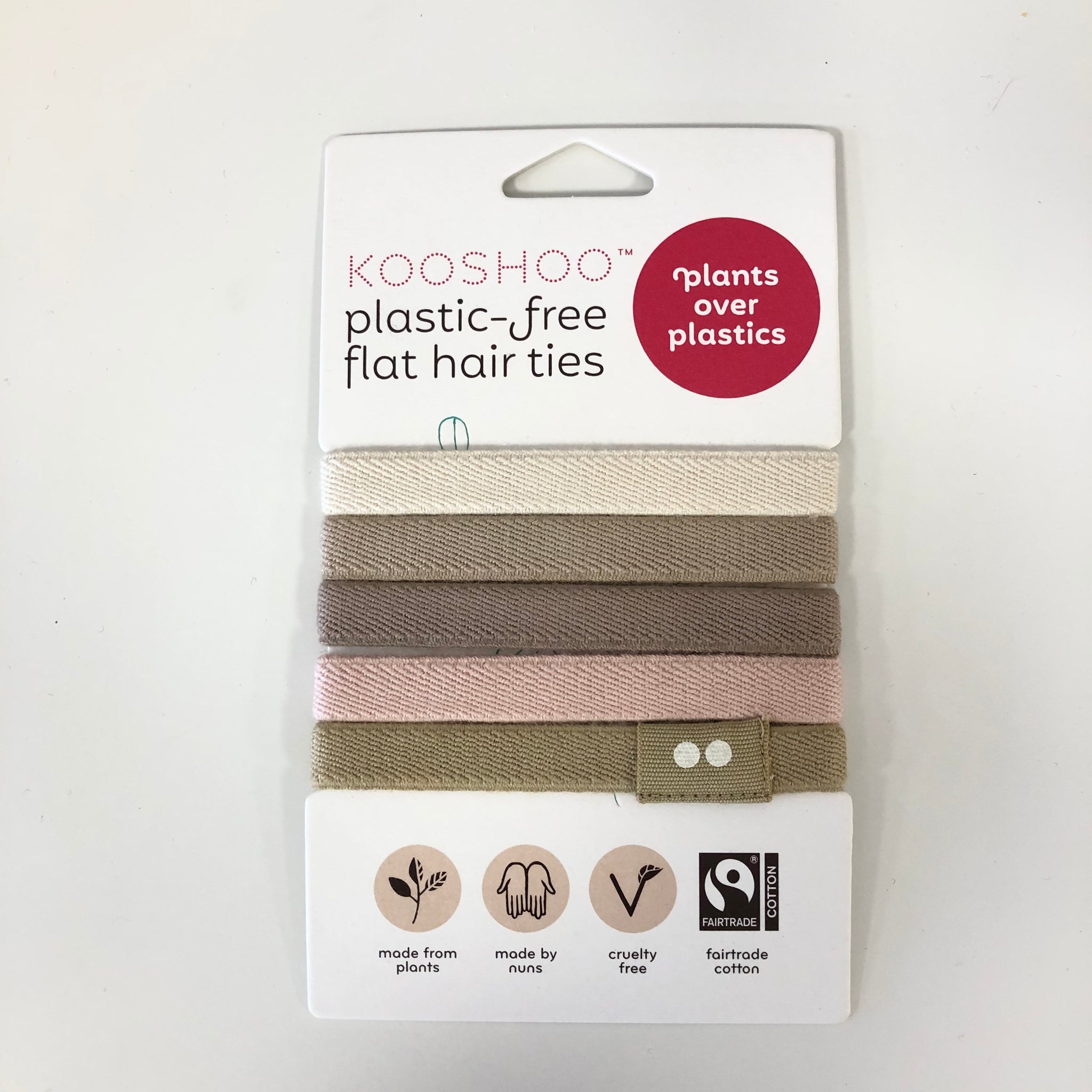 Kooshoo Hair Ties Flat 5 Pack