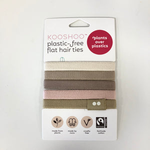 Kooshoo Hair Ties Flat 5 Pack