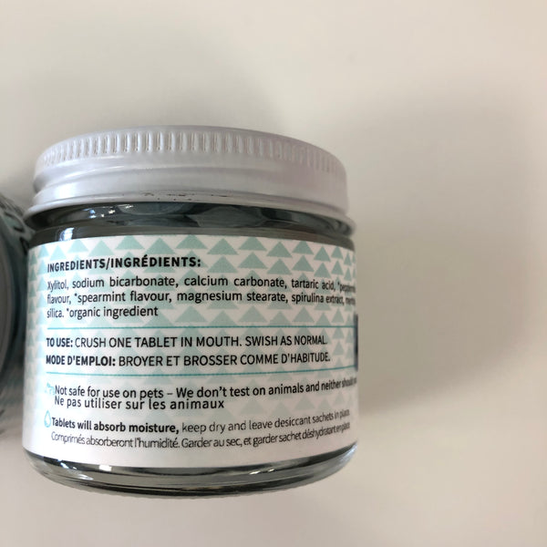 Crush and Swish Mouthwash Tablets