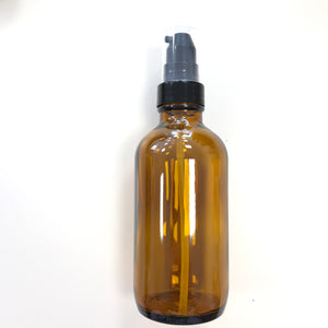 Amber Bottle 4oz with Pump