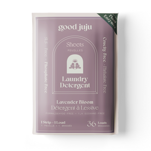 Good Juju Laundry Detergent Sheets Lavender Bloom 36 loads