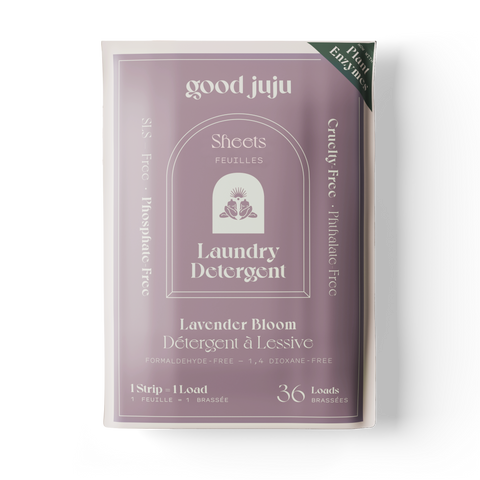 Good Juju Laundry Detergent Sheets Lavender Bloom 36 loads