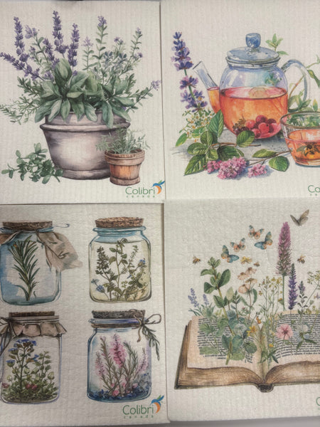 Sponge Cloth Sets (4) Colibri