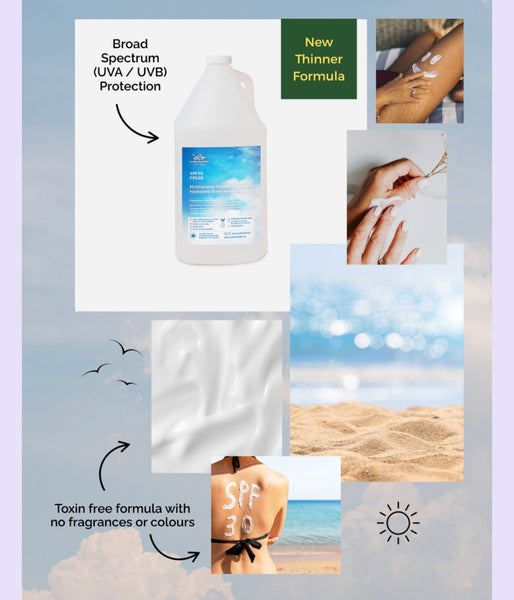 Green Cricket SPF30 Natural Mineral Sunscreen Bulk Refill
