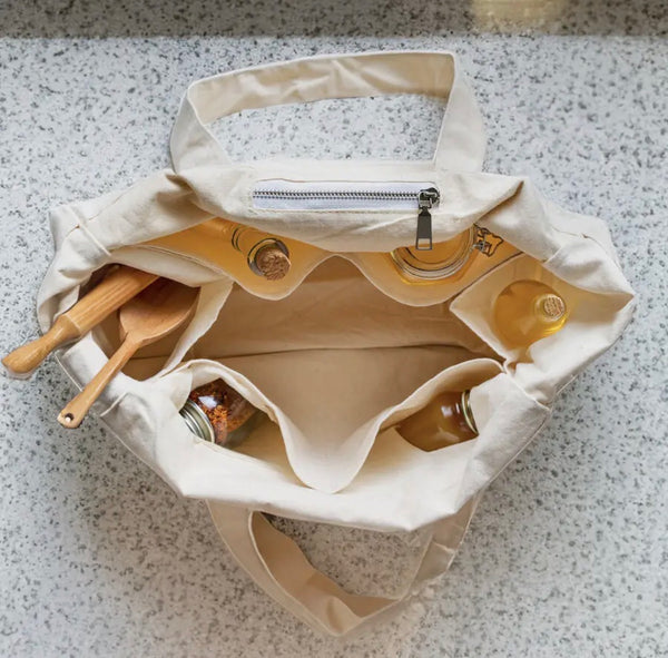Tote Bag Multi Pocket