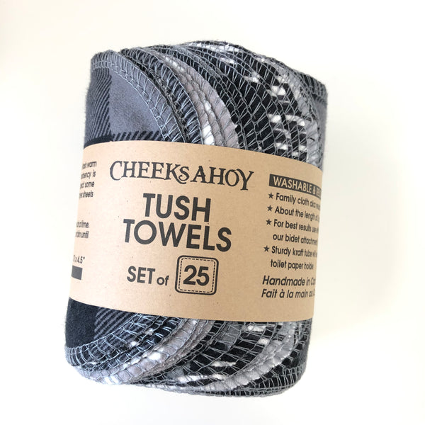 Cheeks Ahoy Tush Towels pre-rolled (set of 25)