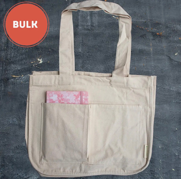 Tote Bag Multi Pocket