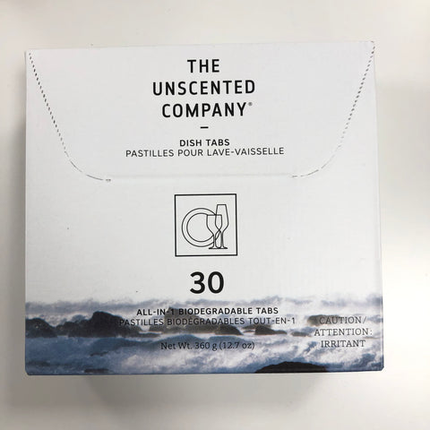Unscented Dish Tabs 30 box