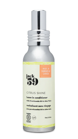 Jack59 Travel Size Citrus Shine Leave in conditioner