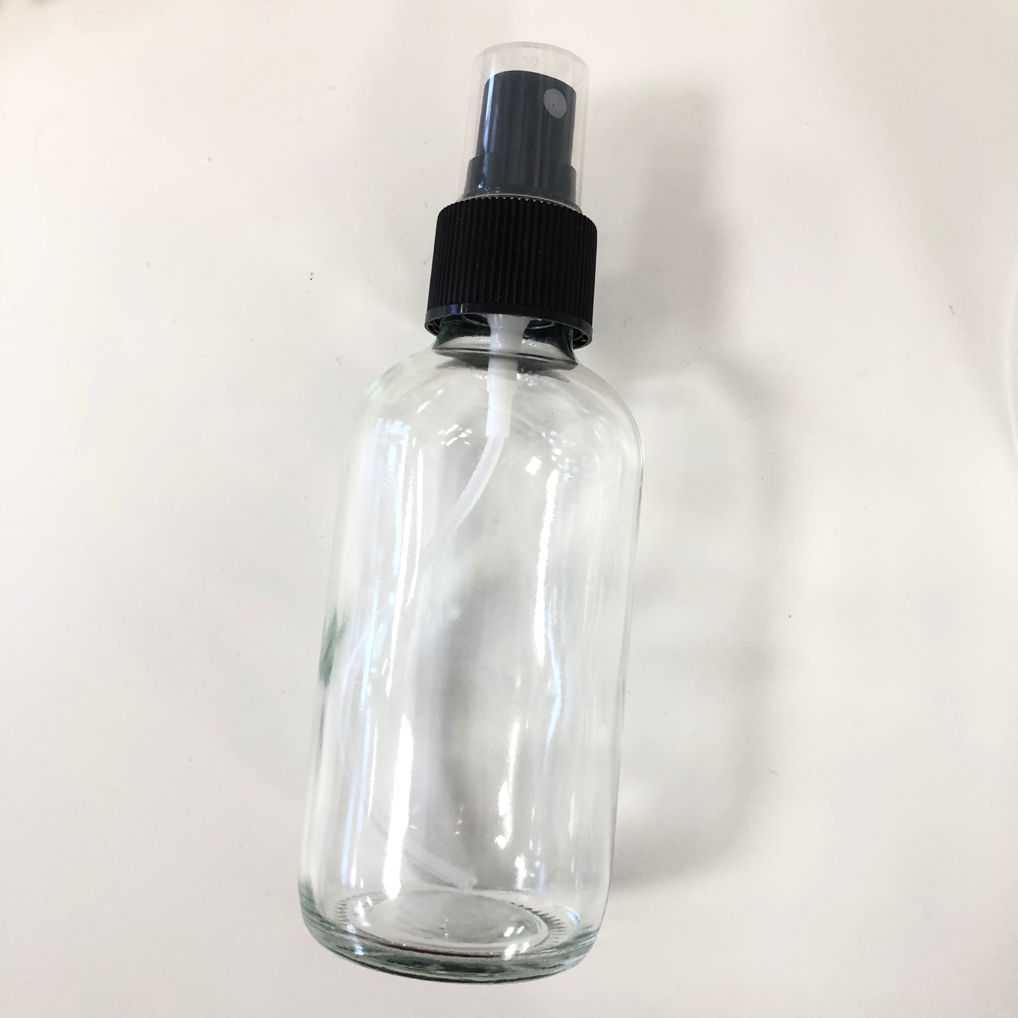 Clear Bottle 4oz with Spray