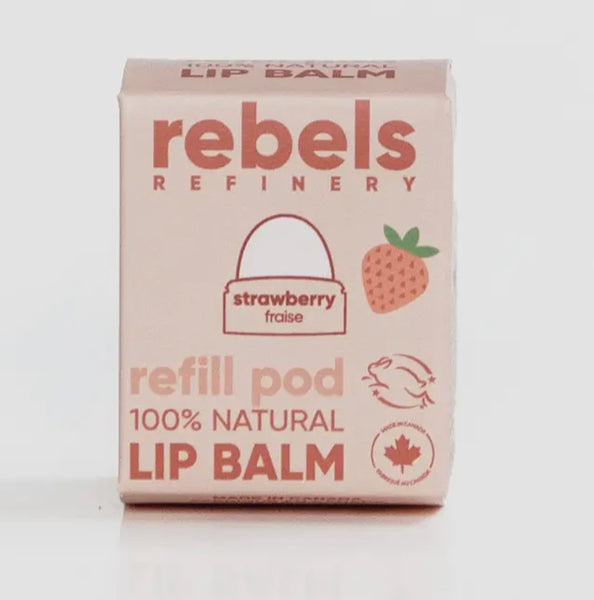 Refillable Lip Balm & Pods Rebels Refinery