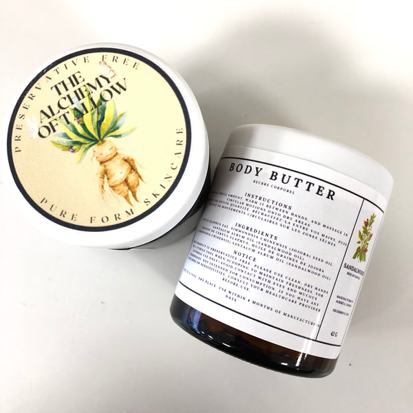 The Alchemy of Tallow-Cloud Cream/Body Butter/Balm/Soap