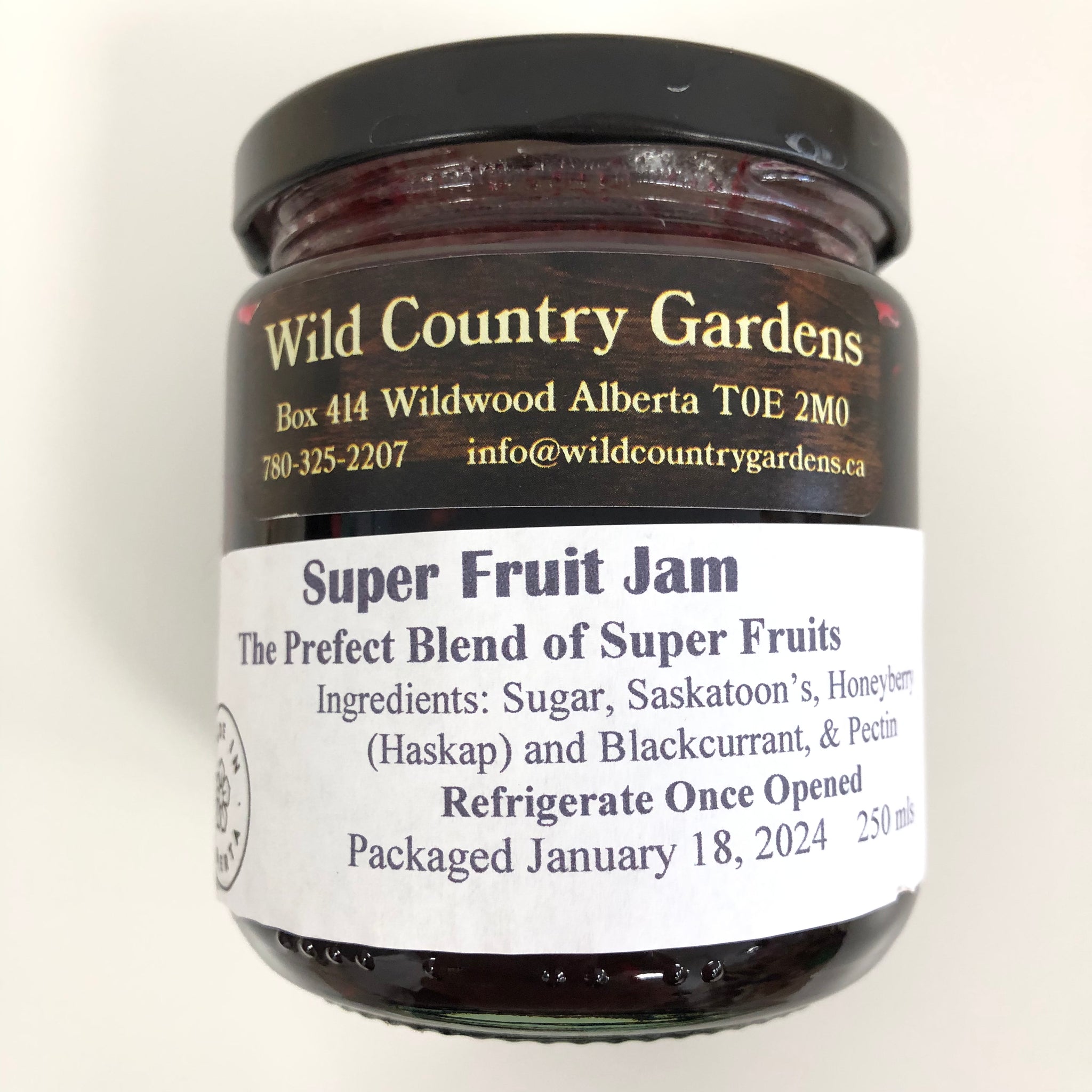 Wild Country Gardens assorted preserves