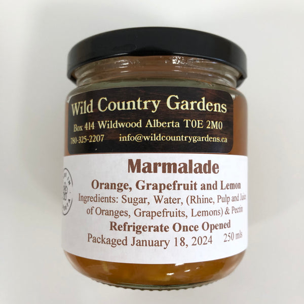 Wild Country Gardens assorted preserves