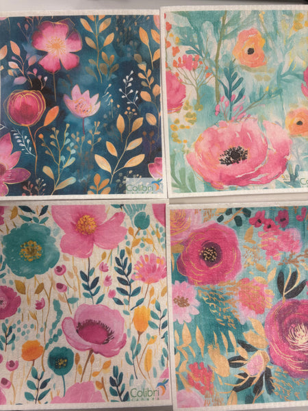 Sponge Cloth Sets (4) Colibri