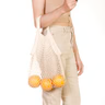 Natural Cotton Netted Hand Bag