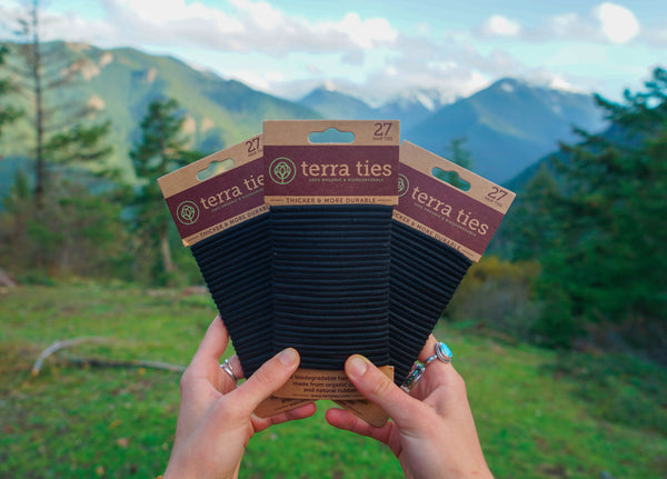 Biodegradable Hair Ties Terra Ties