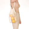 Natural Cotton Netted Shoulder Bag