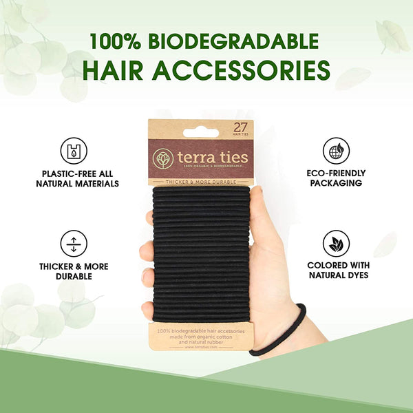 Biodegradable Hair Ties Terra Ties