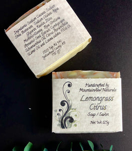 Soap Lemongrass Citrus Bar