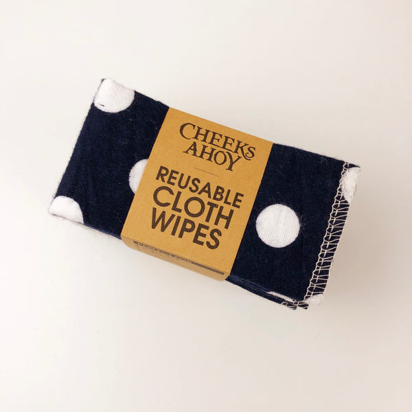 Cheeks Ahoy Cloth Wipes 10 pack