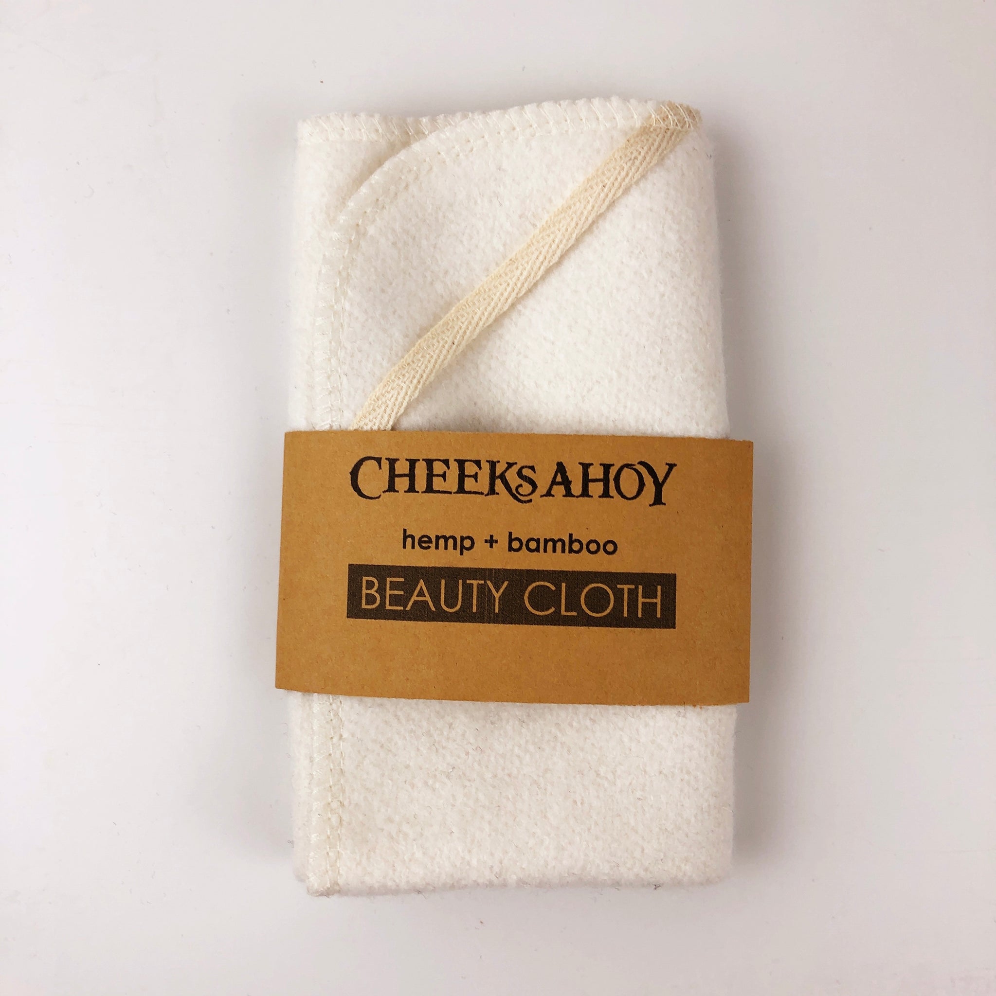 Cheeks Ahoy hemp & Bamboo Beauty Cloth