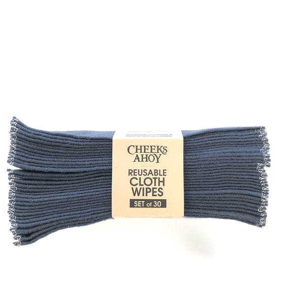 Cheeks Ahoy Cloth Wipes 30 pack