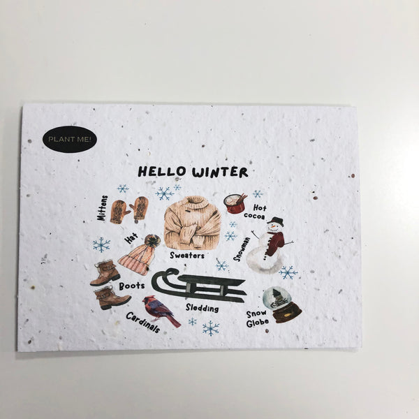 Plantable Greetings Cards