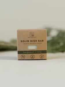 Bergamot & Lime Solid Dish Bar