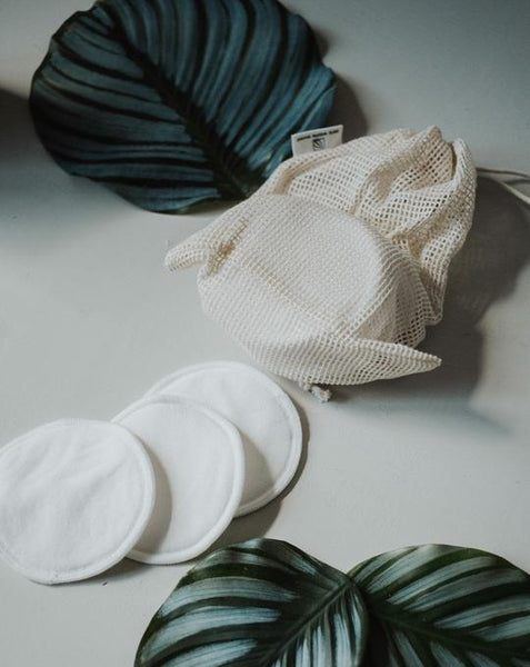 Bamboo Cotton Makeup Remover Pads Organic