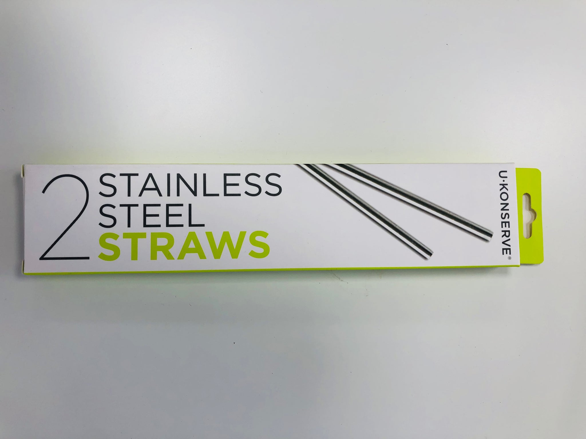 Straw Stainless Steel 2 pack