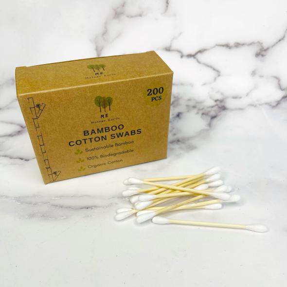 Bamboo Cotton Swabs