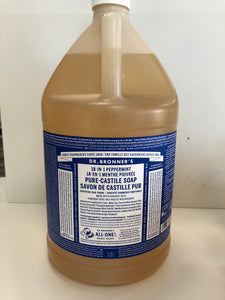 Dr. Bronner's Pure Castile Soap Peppermint Bulk Refill