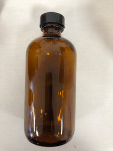 Amber Bottle 8oz with Cap