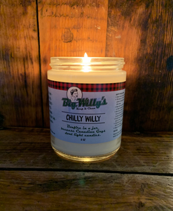 Big Willy's Chilly Willy Mini Bonfire Candle